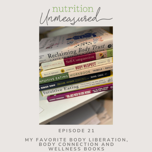 My Favorite Intuitive Eating, HAES, Self-Care and other Health-Related Books