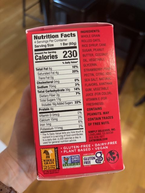 Should I Be Looking At Serving Sizes?